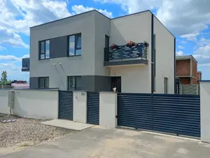 Sanandrei,Duplex P+E, Drum Asfaltat, Proiect Modern. - imagine 2