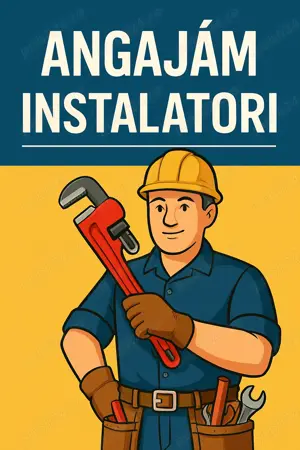 Instalatori pentru instalații sanitare, termice  și gaz 