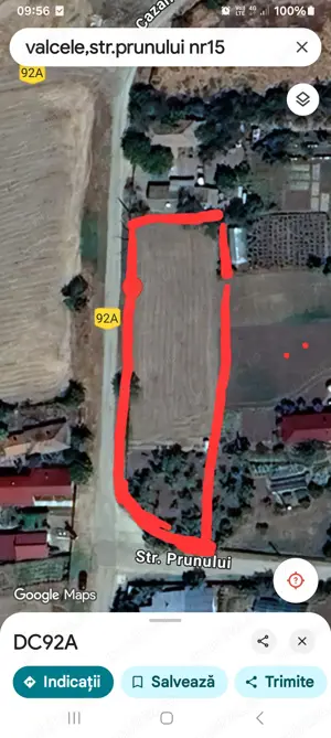 Vand teren intravilan com Valcele