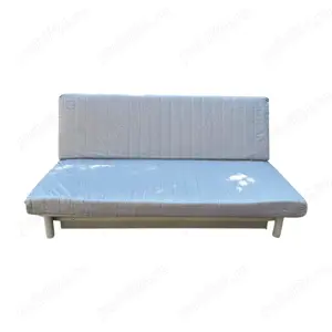 Canapea Extensibila cu cadru metalic si Lada; Pat cu Saltea 200x140 cm