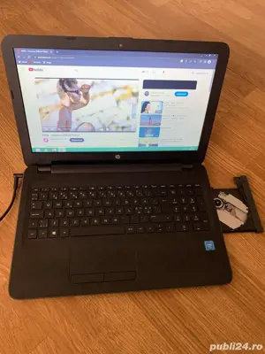 Laptop HP Slim Display 15,6 Led,Windows,4gb ram ddr3,500gb m perfect functional cu incarcator. - imagine 4