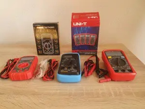 Multimetru digita Aparat de masura pentru masurarea tensiunii DC AC, Intensitatii