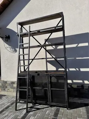 Comoda mica plus raft cu scara-stil industrial mobila premium