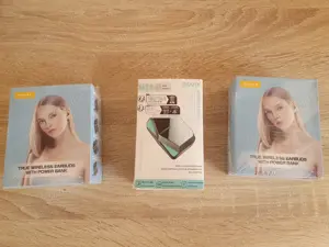 Casti wireless bluetoot DAMIX gaming, fitness, 5.0, rezistente la apa IPX5, noise cancellatio