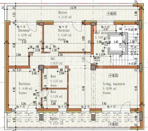 Penthouse 4 camere, constructie premium, 2 terase, Marasti - imagine 2 Penthouse 4 camere, constructie premium, 2 terase, Marasti - imagine 2