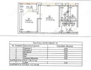 Apartament 2 camere,etaj 4,zona Sagului - imagine 10 Apartament 2 camere,etaj 4,zona Sagului - imagine 10