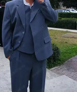 Costum barbati gri - L