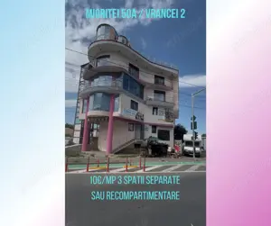 Spatiu comercial & birouri 10  mp 250mp. Suprafete &intrari la alegere. Mioritei 50. Vedere stradala