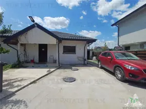 Vila individuala parter 3 camere cu teren 400mp intrare Domnesti - imagine 2