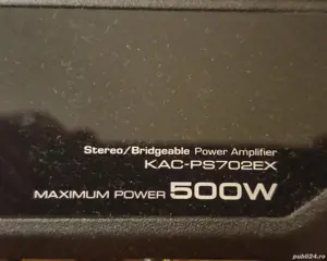 Amplificator Kenwood KAC-PS702EX