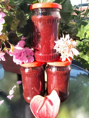 Dulceață, gem de căpșuni 