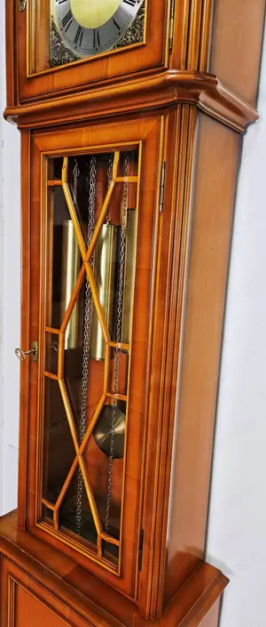 Ceas de podea cu pendula si 3 greutati Kieninger - imagine 3