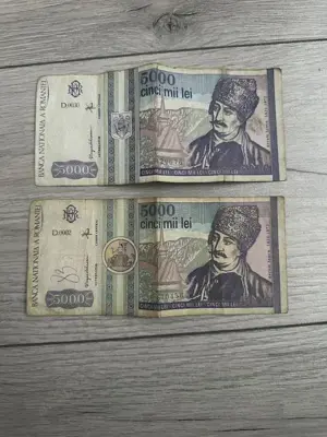 Bancnota veche 5000 lei
