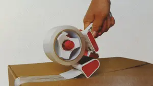 Dispenser manual scoci, aplicator banda adeziva + 2 role scotch - imagine 2