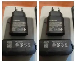 set incarcator Samsung original superfast charge 25w usb type c model EP-TA800 , noi