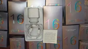 set Incarcator 35w fast charge iPhone 15 16 Pro Max , adaptor priza + cablu incarcare , noi sigilate - imagine 2