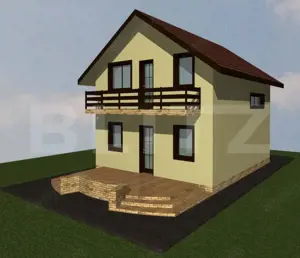 Casa de vanzare, cu 3 camere, moderna, zona Dumbrava