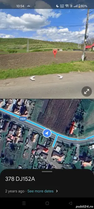 Dau in chirie Teren intravilan str.Principala 18 ari 1800mp