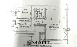 Spatiu comercial 92mp Valea Aurie