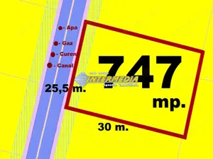 Teren intravila panoramic 747 mp Alba Iulia Zona CETATE vedere deosebita si panoramica