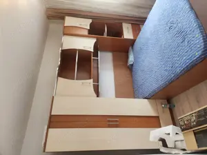 P.F.vand apartament 2camere, D,et3 din 4,lux,valea lupului, Mega image, total utilat si mobilat  - imagine 8