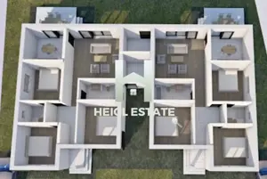 Duplex despartit prin camera tehnica Utvin