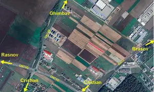 Teren industrial de vânzare în Cristian   zonă în plină dezvoltare.