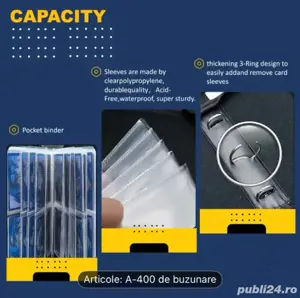 Album YU-GI-OH 400 buzunare - imagine 5