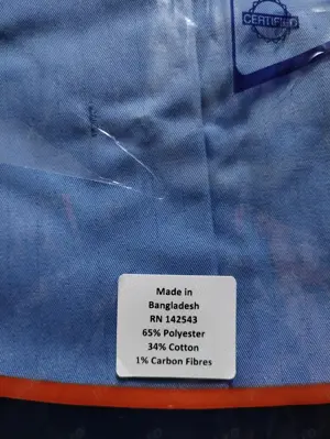 Halat de lucru ESD antistatic Portwest AS10 - imagine 2