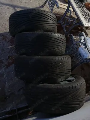 De vânzare 4 jante din aliaj pe 16" (inci) , cu cauciucuri pe ele 225/50/ZR 16 cadou la jante , 
