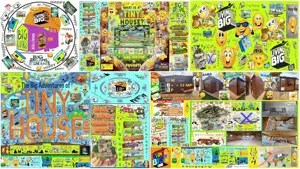 Rulota Tiny House Mini Casa Mobila Pe Roti Birou Afacere Locuit Vacanta Hambar Lemn Din Vis Natura - imagine 5