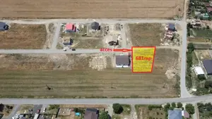 Teren de vânzare – 681 mp în Bucovăț | Utilități | 65 €/mp+TVA - imagine 4