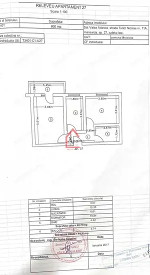 Ap 2 camere decomandat+ loc parcare + boxa - zona CUG - imagine 8