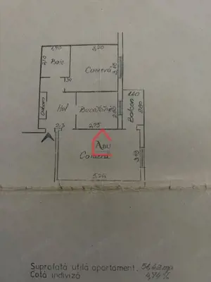 Apartament 2 camere, decomandat, Cug, Bloc 1987 - imagine 8