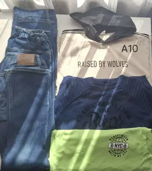 Lot haine 158cm, blugi, pulover, bluze mânecă lungă, cod produs A10