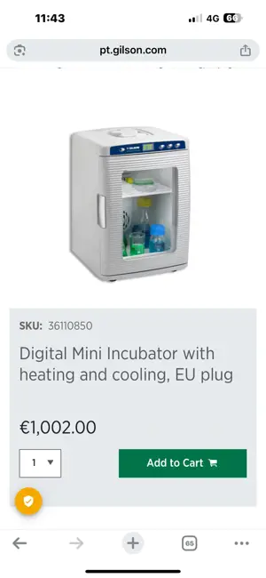 Mini incubator digital cu încălzire și răcire SUPER PRET