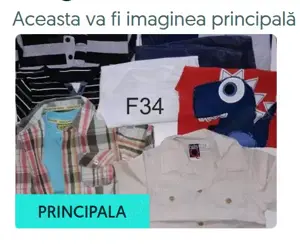 Set haine băieți primăvară - vara, 2-3 ani,  cămăși, body-uri, pantaloni, cod F34