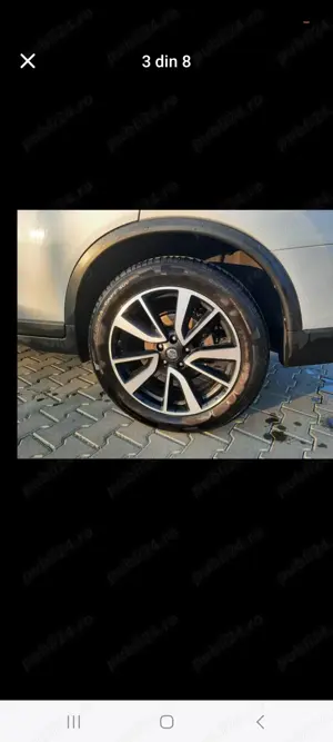 Jante aliaj originale Nissan și cauciucuri  - imagine 5