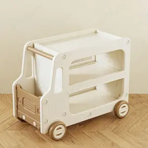 Organizator de jucării Kinderplay tip autobuz, multifuncțional - imagine 2