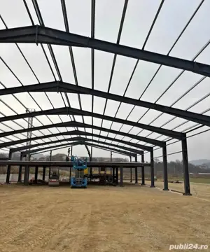 vând hală metalică de pe stoc  - imagine 5
