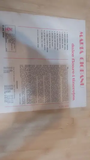 disc vinil Maria Ciobanu  "Dulce floare-i tineretea"