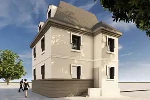 Casa de vanzare cu Aut. de Constr P+1+M - Piata Victoriei  - imagine 3