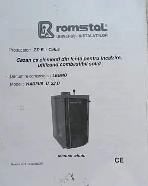 Centrala termică Viadrus utilizată 