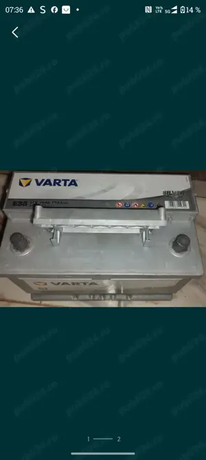Vând acumulator Varta Silver Dynamic 74Ah, 750A