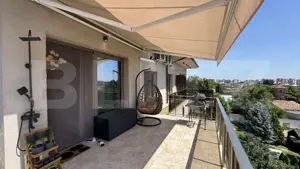 Apartament premium 3 camere mobilat/utilat cu pod, loc parcare, Brazdă