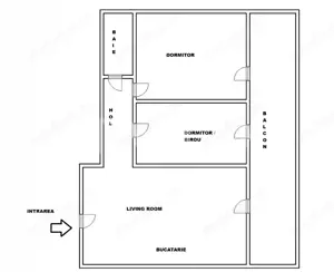 Apartament 3 camere de inchiriat cu balcon parcare Belvedere Turnisor - imagine 5