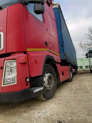 Vând ansamblu Cap tractor (camion) Volvo FH 12 11.2007,440,Semi-remorca KRONE prelata 11.2007
