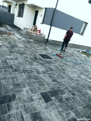 Montaj pavele, borduri și gazon rulouri - imagine 5