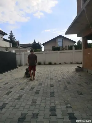 Montaj pavele, borduri și gazon rulouri - imagine 4