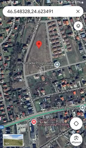 Parcele Teren de Vanzare(PUZ facut) 500 Mp, Str Progresului, Livezeni